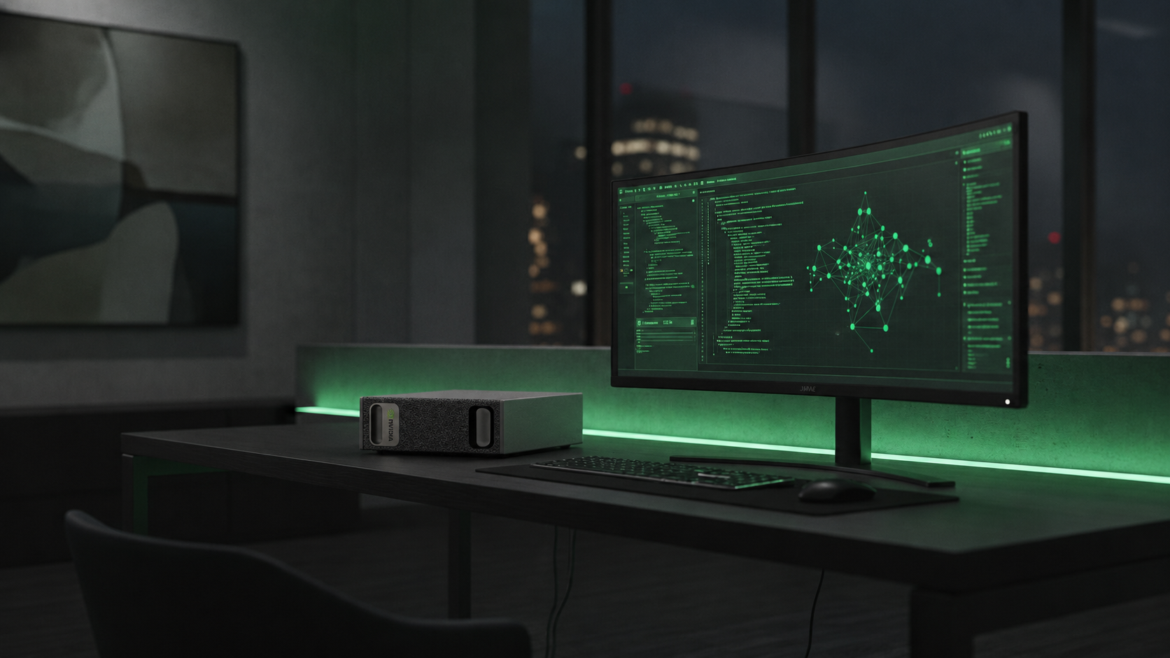 NVIDIA DGX Spark на рабочем месте